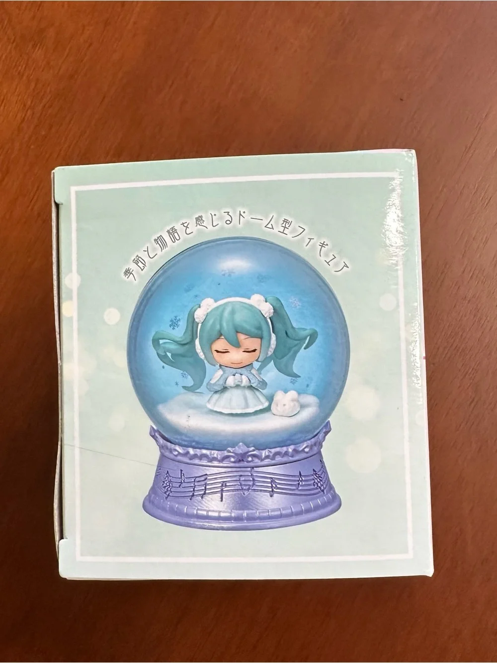 Re-Ment Hatsune Miku Scenery Dome Four Seasons Blind Box Figure